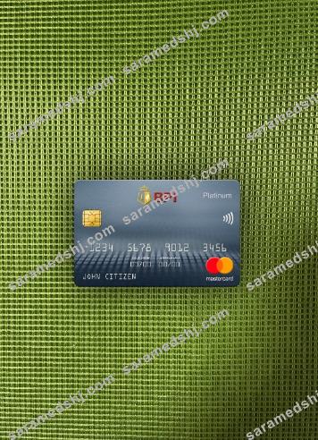 Philippines Bank of the Philippine Islands mastercard platinum photolook front